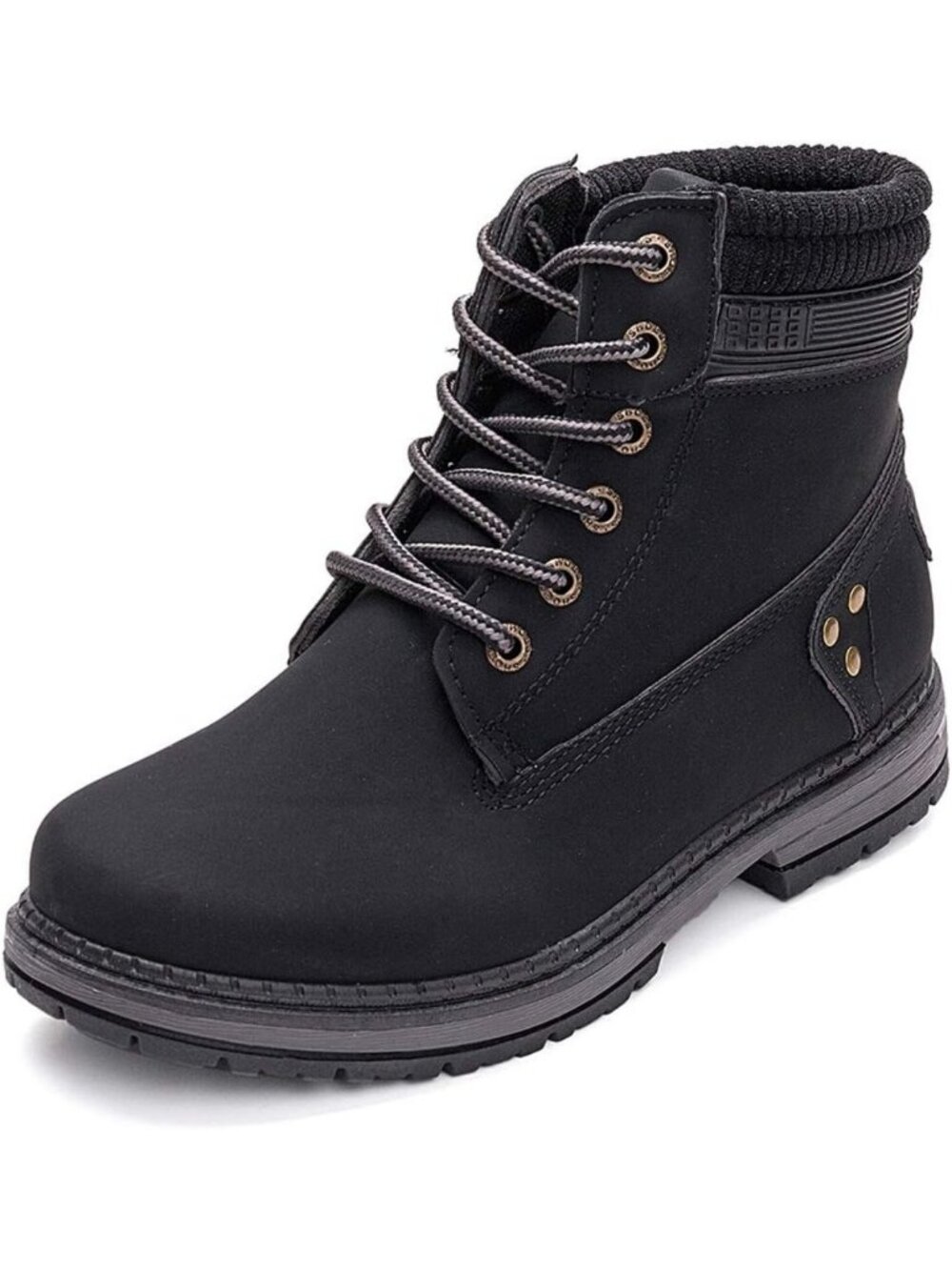Stylish Women's Lace-Up Ankle Boots for Work, Hiking & Combat - Durable